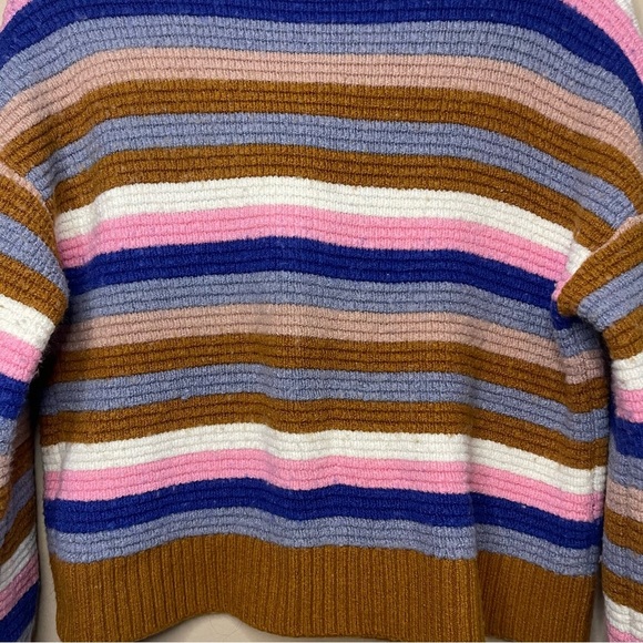 MADEWELL Striped Springview Cardigan Sweater in Coziest Yarn Size XS - Picture 9 of 12